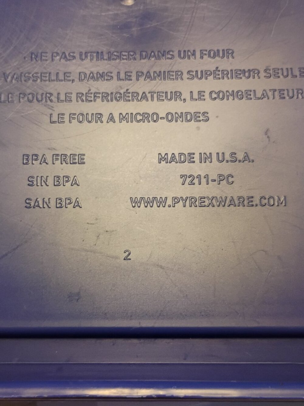 4 Pyrex Storage Lids - Picture 6 of 6